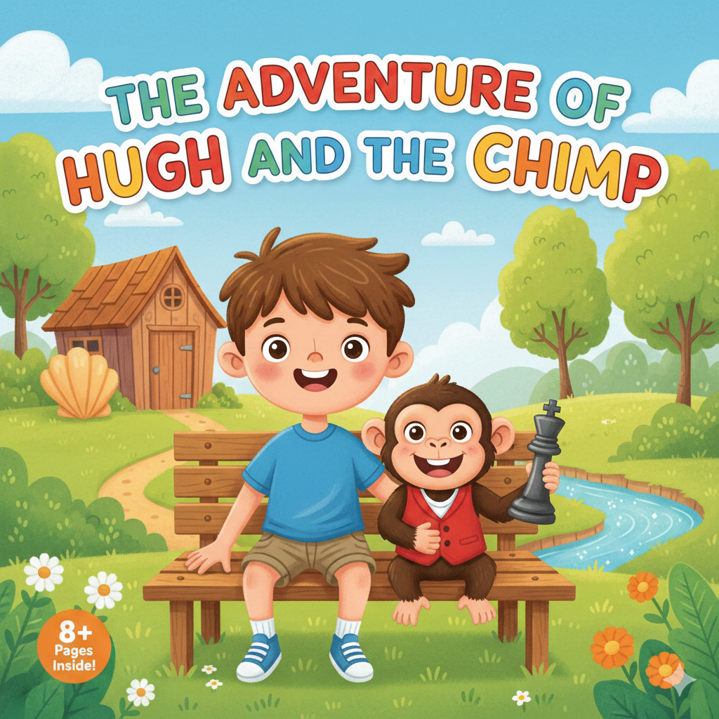 Hugh and the Chimp